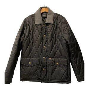 Obey Propaganda Men's Black Quilted Jacket